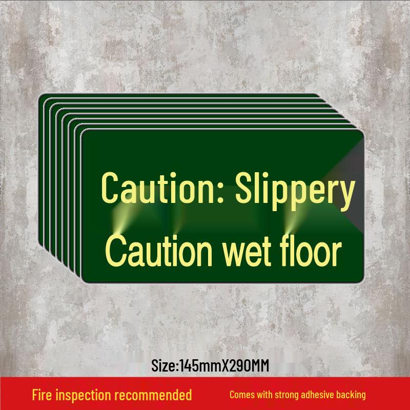 Luminous Self-Adhesive Floor Sticker for Fire Exit and Evacuation Pathway
