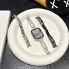 Ремешок для iWatch S10 S9 46 мм 42 мм 45 мм 41 мм 49 мм 38 мм Винтажный браслет Apple Watch Series 10 9 8 7 6 5 SE Сменный ремешок Наручный браслет