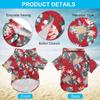 Pet Clothes Beach Coconut Tree Print Pet Dog Clothes Pet Dog Shirts Dog T-Shirts Pet Shirts