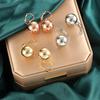 Wedding Gifts Jewelry Women Big Round Ball Drop Earrings Earrings Dangle Earrings Ear Buckle