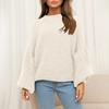 Women's Casual Sweater Solid Color Casual Loose Sweater