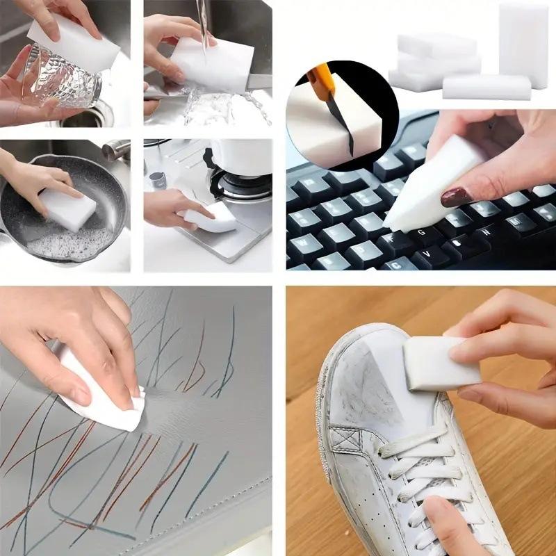 Волшебная салфетка для кухни, бытовая магия, деконтаминация, белая салфетка для чистки, чистящая губка для мытья автомобиля, чистящие средства для мытья посуды
