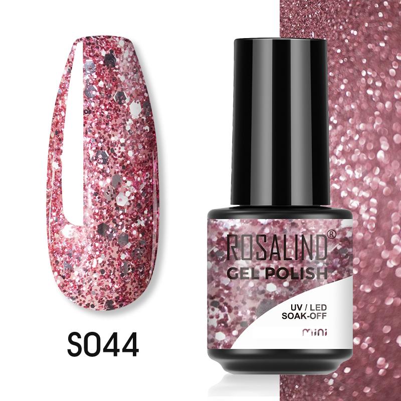 Гель-лак для ногтей ROSALIND, замачиваемый УФ-светодиодный гель-лак, полуперманентный гель-лак для ногтей для дизайна ногтей