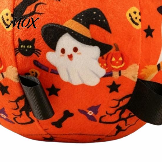 Halloween Themed Puppy Toy Squeaky Dog Chew Ball for Halloween, Bite Resistant Plush Toy, Pet Teething Interactive Small Medium Large Breeds Dogs
