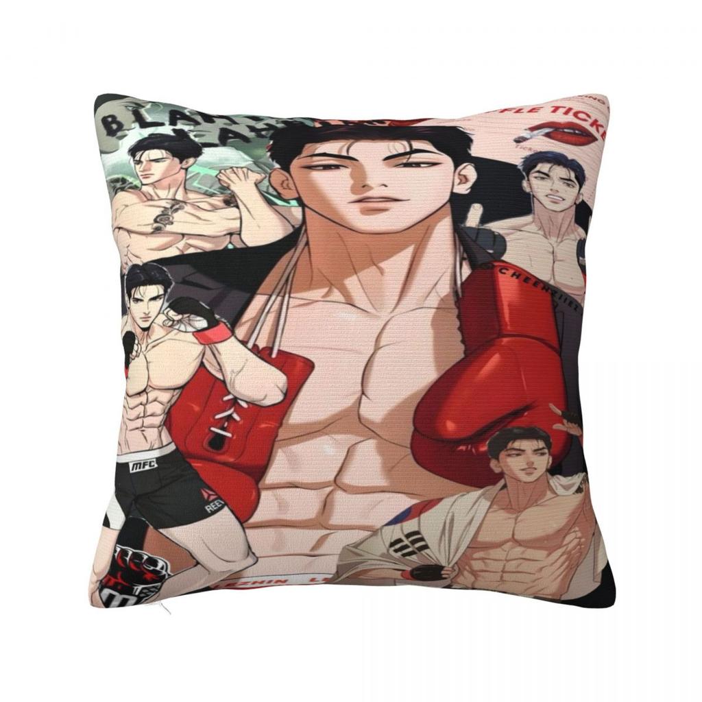 Trendy Car Joo Jaekyung Animedecorations Pillowcase Accessories Pillow Cover Zipper Multi-Size