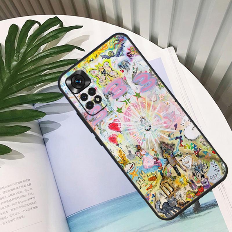 Bladee 333 Case For Xiaomi Redmi Note 11 10 Pro Note 12 8 9 Pro 11S 10S 9S Redmi 10C 12C 9C 9T Coque