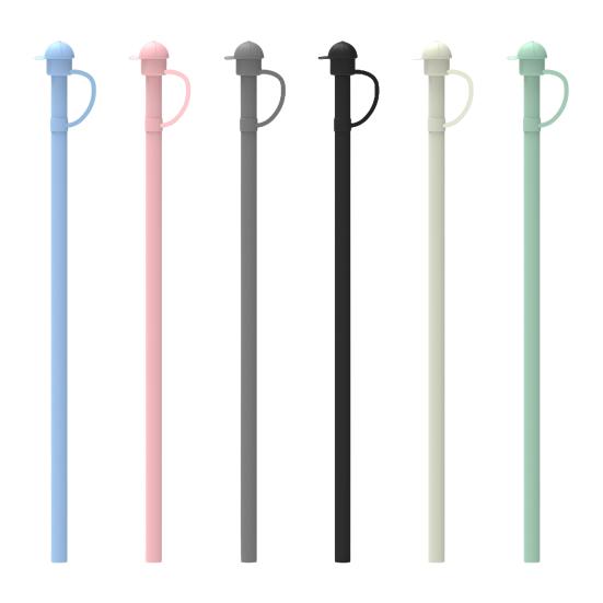 Силиконовый колпачок для соломинки, пыленепроницаемый, многоразовый, соломенный колпачок для чашек, герметичный, брызгозащищенный чехол для соломинки, подходит для различных чашек, экологически чистый аксессуар для соломинки