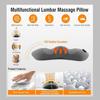 Vibrating Massage 3-in-1 Back Massager Heating Function Lower Back Massager  Car Use