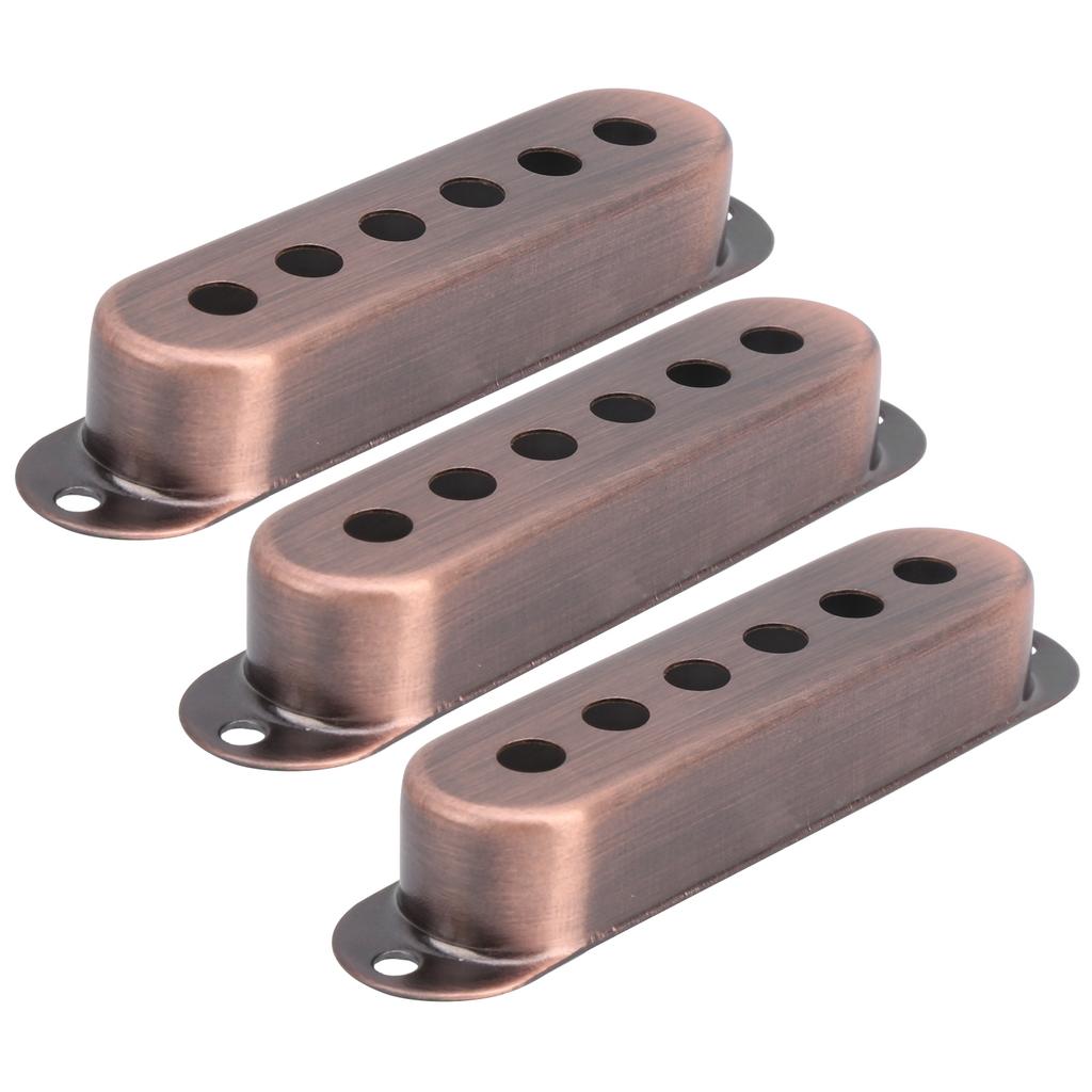 3 шт. Одинарная крышка звукоснимателя Латунь 48 мм 50 мм 52 мм Аксессуары для музыкальных инструментов для ST SQ Электрогитары