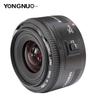 Широкоугольный светосильный объектив Yongnuo YN35mm F2 для Canon EF
