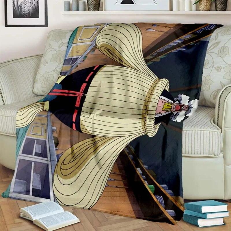 Цельное легкое фланелевое одеяло из японского аниме, универсальное одеяло для праздничного подарка, теплые и мягкие одеяла на все сезоны