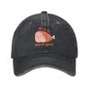 Nice To Meat You Basic Versatile Baseball cap Protects The Forehead Sports And Fitness Versatile Denim Hat