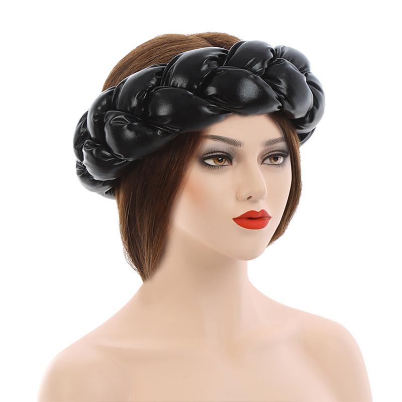 Модные косички, повязки на голову для женщин, эластичные резинки для волос ярких цветов, женские тюрбаны, женские головные уборы, аксессуары, повязка, бандана