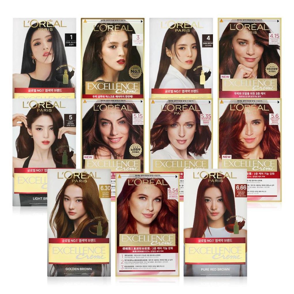 L'Oréal Excellence Creme Premium Hair Dye (Choose 1 of 11 Colors)