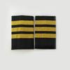 1Pair Professional Pilot Epaulets Aircraft Captain Uniform Accessories Epaulets Shoulder Epaulet for Cosplay Stage Shows