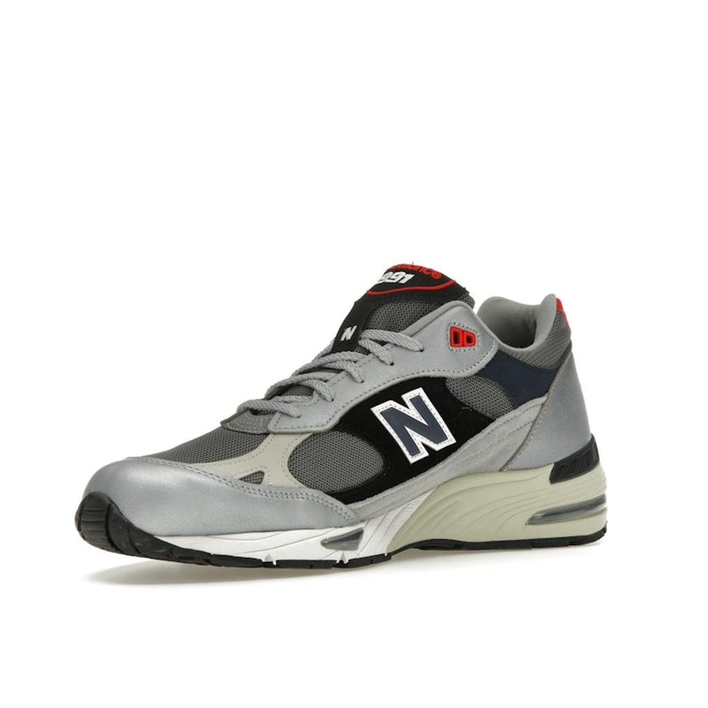 New Balance 991 Сделано в Англии Серебряные мужские кроссовки разноцветные M991SKR