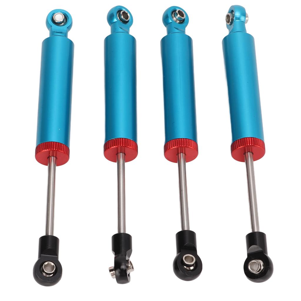 4 шт. RC автомобильный амортизатор алюминиевый сплав масляный амортизатор для 110 имитация скалолазания автомобиль 110 мм синий