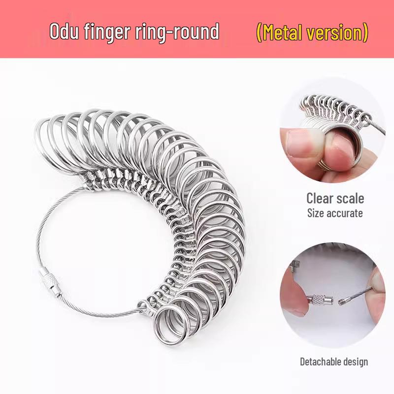 Гонконгский кольцемер - Инструмент для измерения пальца для точного размера кольца