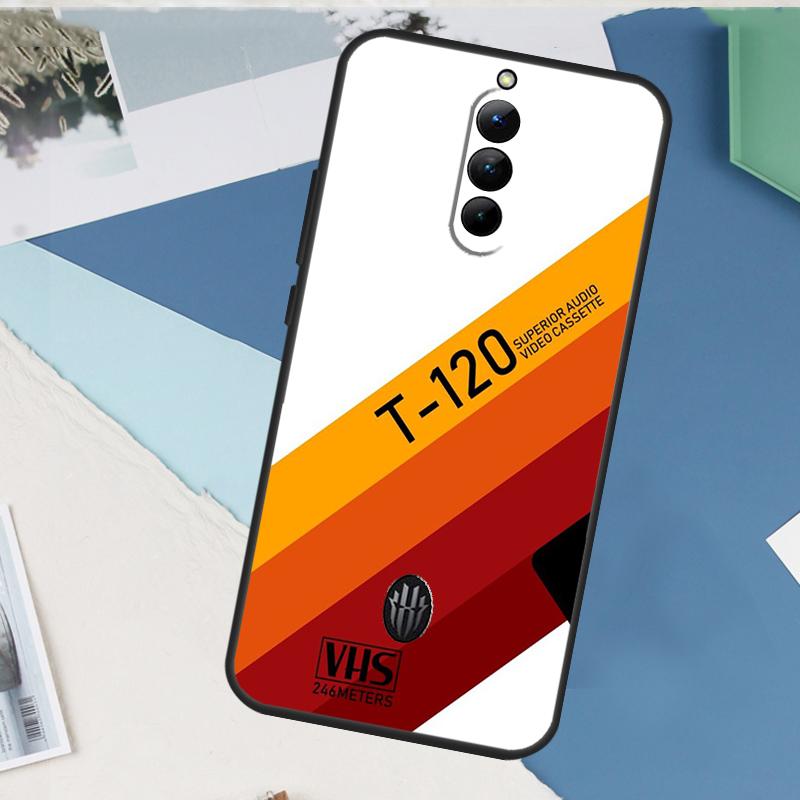 Ретро-чехол в виде VHS-кассеты для ZTE Nubia Red Magic 11 10 9 8 8S 9S 10S Pro Plus 6 7 6S 7S Pro 5G 6R 10 Air