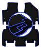 Автомобильные коврики CARLUX-BLUE для: Минивэн Chrysler Pacifica RU (2016-)