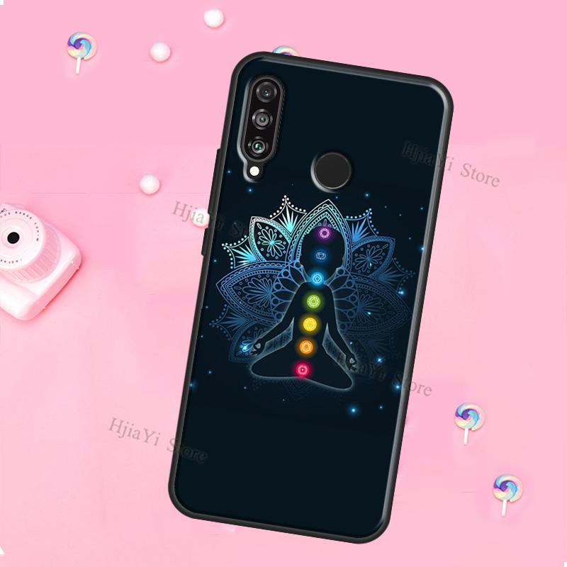Чехол Mandala Chakra Yoga для Huawei Honor Magic 5 Lite X8 X9 X8a X9a 50 70 P20 P30 P40 P50 P60 Pro P Smart 2019