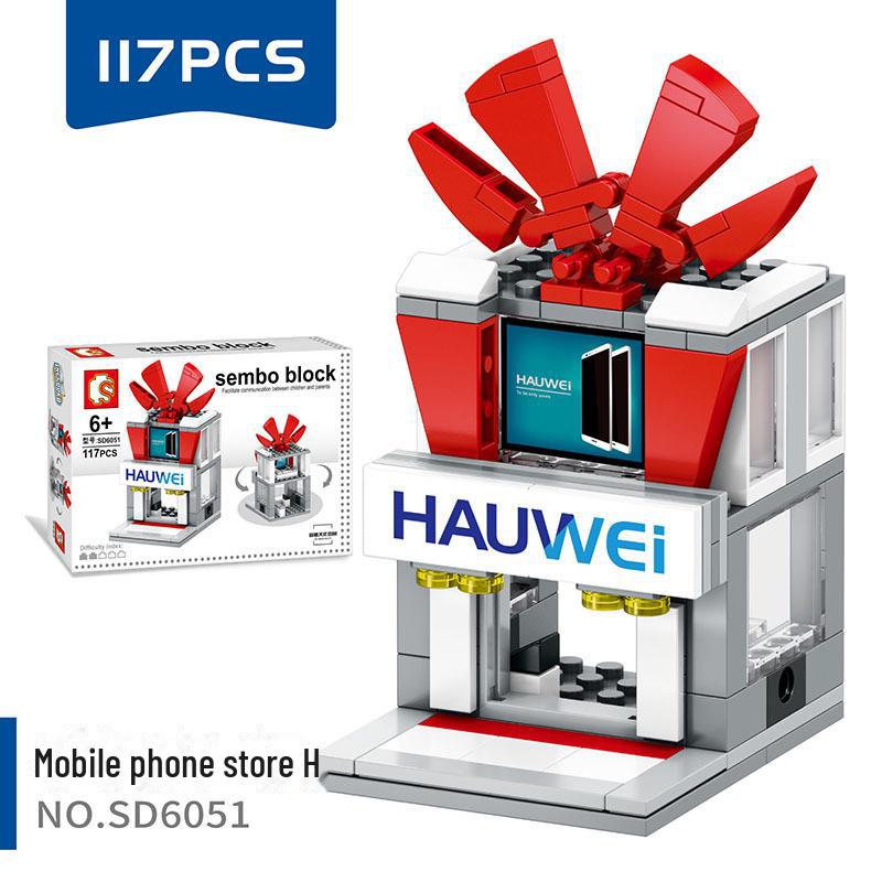 Мини-конструкторы Semper Street View: Совместимая с Lego игрушка для детей 6-16 лет