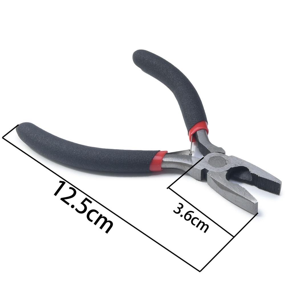 Набор мини-плоскогубцев для ювелирных работ ручной работы: Плоскогубцы с длинными губками, диагональные плоскогубцы, круглогубцы для DIY и ювелирных аксессуаров.