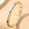 Gold Color Cloisonne Bracelet Starfish Cloisonne Bangle Retro Enamel Bracelet  Gifts