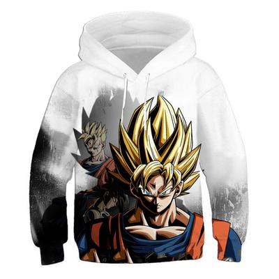 2025 Kids Dragon Ball Hoodie Sweatshirt Son Goku Boys Girls 3D Printed Sports Sweeper Cosplay Costume Children Pullovers Tops