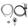 Shampoo Bowl Faucet 70cm Pipe 120cm Soft Hose Pressurized Shampoo Bed Sprayer Kit for Hair Salon