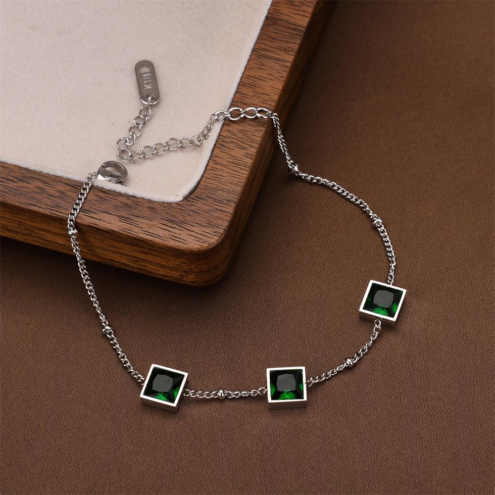 Корейский браслет женской моды из титановой стали Дун Дэмун - Нержавеющий, Высококлассный, Дизайн через границу.