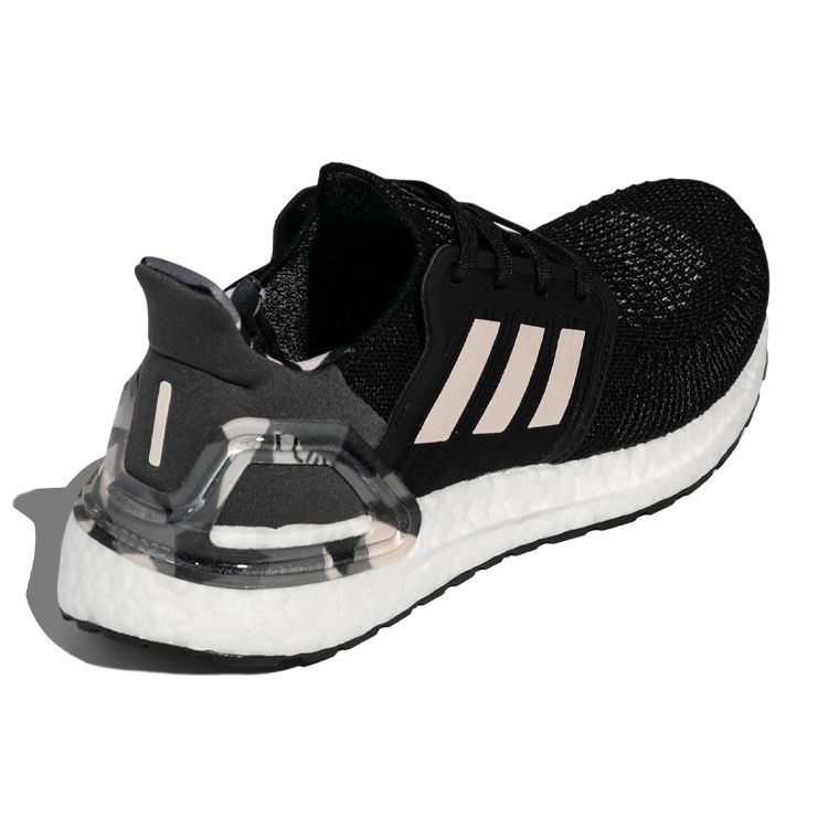 Adidas Ультра Ткань против скручивания Нескользящая Амортизация Низкие Кроссовки для марафона Женские Кроссовки Светло-розовый Черный H67284