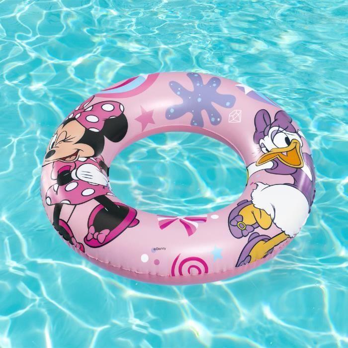 Надувной детский круг Bestway Minnie Mouse 48 см - Розовый - Высококачественный ПВХ