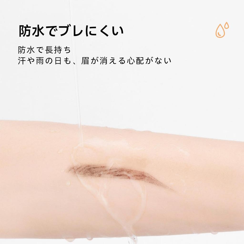 Aopoka Карандаш для бровей 3 цвета Водостойкий Карандаш для бровей Отпадающий Карандаш для бровей Устойчивый к поту и воде Стойкий Карандаш для бровей Придает бровям Естественный вид