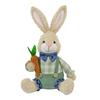Мягкий Полиэстер Easter Bunny Плюшевая Игрушка Очаровательный Дизайн Плюшевый Материал Имитация Кролика Плюшевая Кукла Сидящие Кролики
