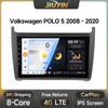 JIUYIN 9-дюймовый Android 13 автомобильный радиоприемник для Volkswagen VW POLO 5 Sedan 2008 - 2025 Carplay Multimidia видеоплеер головное устройство