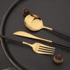 6 шт. зеркальные столовые вилки столовые приборы золотые вилки из нержавеющей стали столовые приборы кухонное столовое серебро западная столовая посуда набор вилок для ресторана