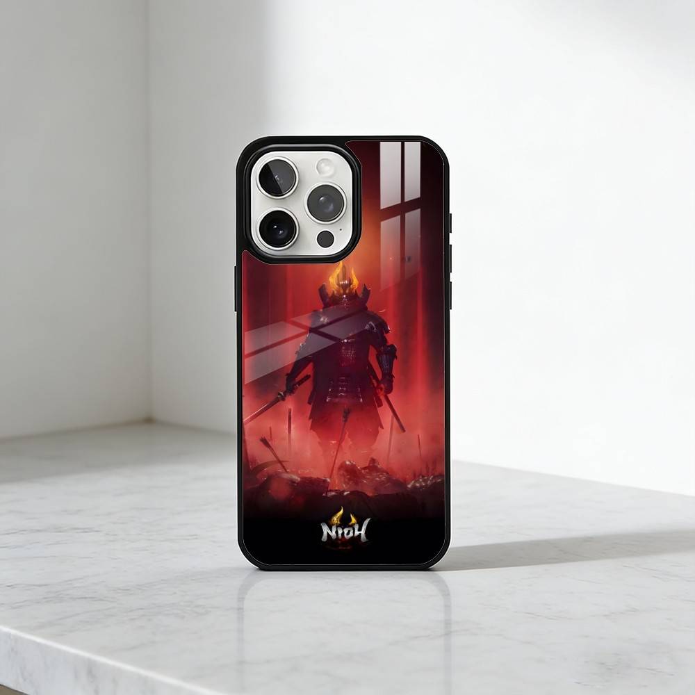 ИГРА N-Nioh-3 Pritend Чехол для телефона для iPhone17,16,15,14,13 Plus,Pro Max Магнитный для Magsafe Беспроводная зарядка