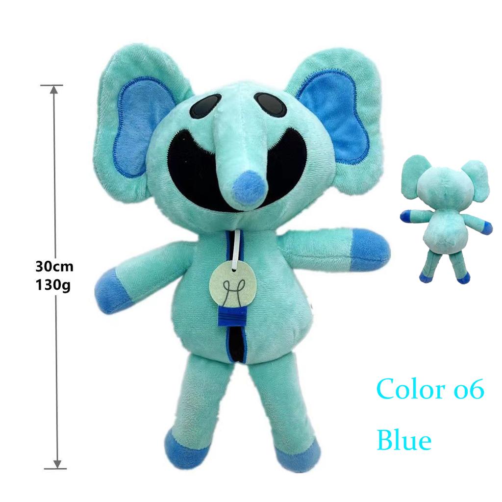 8 Smiling Critters Plush Toys Jumping House Cat Pup Bear Holding Plush Cat Pup Plush Doll Decoration Kawaii Soft Fill Toy Childr