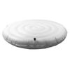 Inflatable Hot Tub Cover PVC 5.4FT Round Hot Tub Foldable Protective Rain Overflow Energy Saving