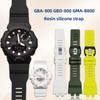 Для Casio G-shock 5554 GBD-800 GBD-800-2/-7 GBA-800 GBA-800uc Ремешок для часов мужской и женский Смола Ремешок Аксессуары для часов с инструментами