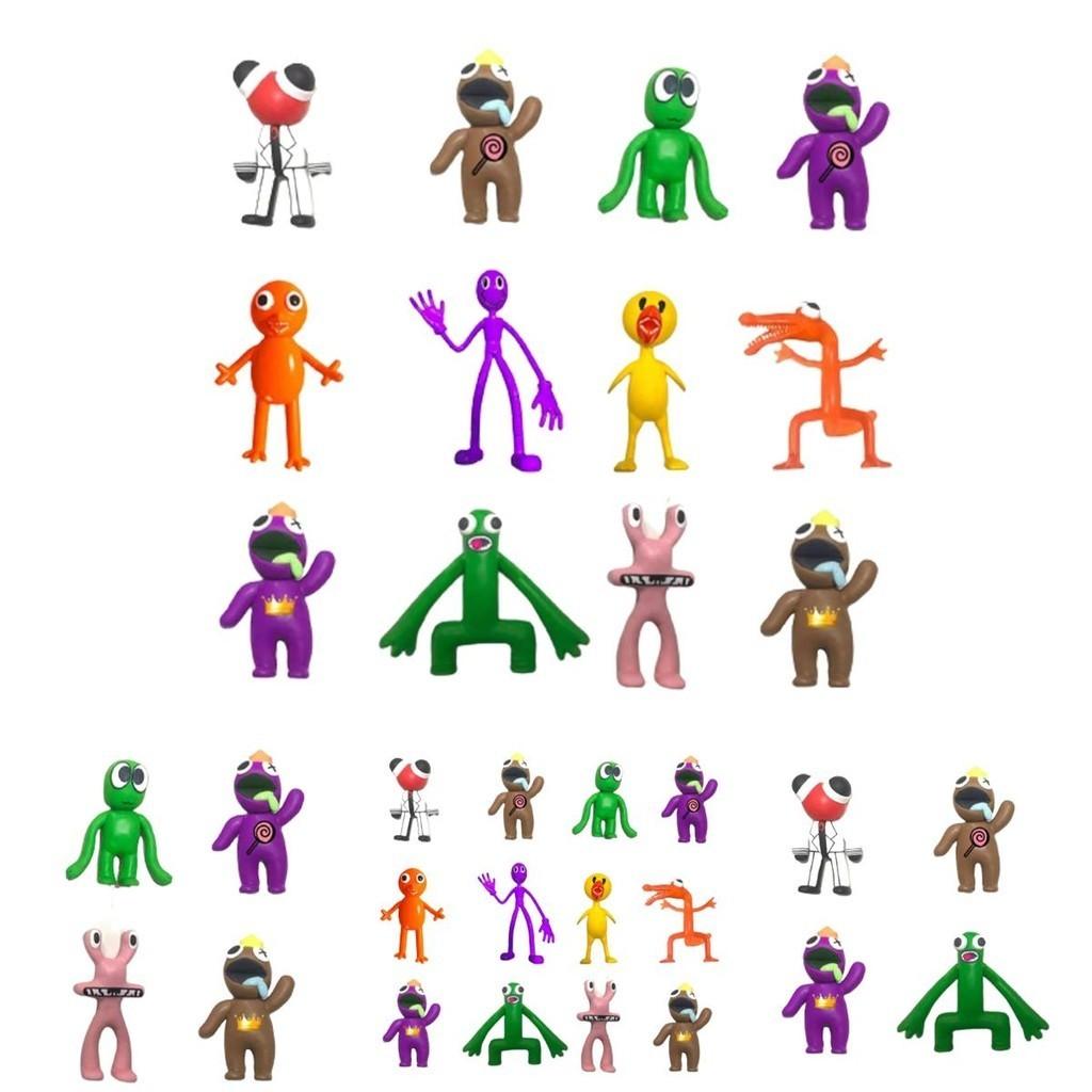 Roblox Радужные друзья Фигурка Игрушка Модель Прочная Красочная Топпер для торта Украшение Для Детских Рождественских Подарков