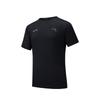 Running Series Simple Versatile Comfortable Round Neck Letter Brand Logo Sports Short Sleeve T-Shirt Men Tops Black 152535106-3