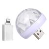 Полезная 4W 3 светодиодная USB RGB красочная сценическая лампа неонового света для вечеринки в диско-баре