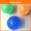 Прочная игрушка-мячик с шипами из ТПР для собак, доступно 6 ярких цветов