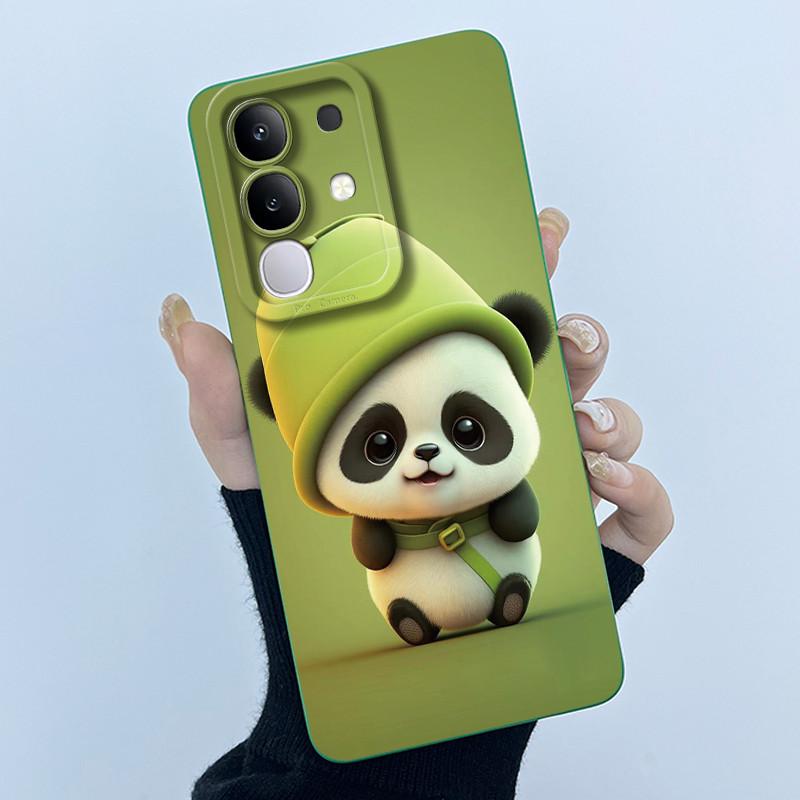 Чехол для телефона Vivo Y29 4G Модный Минимализм Масляная Живопись Цветок Мягкий Жидкий Силикон Задняя Крышка Для Vivo Y 29 4G Fundas