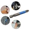 Hexagonal Handle 6pc Anti Slip Screwdriver Head Cross Electric Screwdriver Tool Set PH1/PH2/PH3/PZ1/PZ2/PZ3