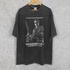 Terminator T Shirt Judgment Day T Schwarzenegger S Classic Sci Fi Movie Washed Cotton Mens Clothing Short Sleeve Shirt