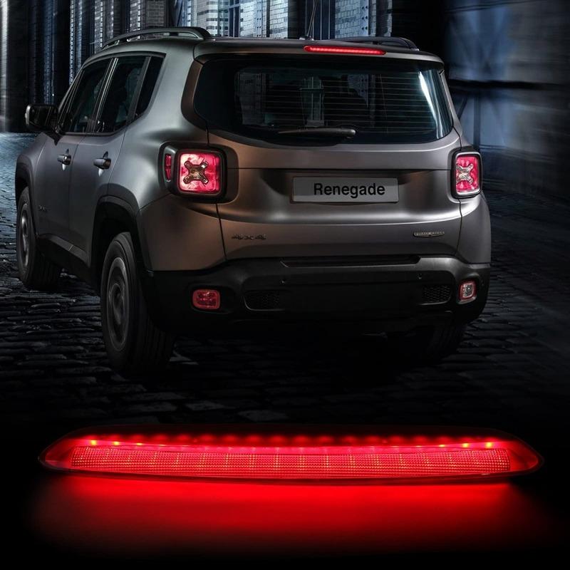 For JEEP RENEGADE 2015 2016 2017 2018-2020 68247167AA Car 3Rd Third Brake Stop Light High Mount Rear Brake Stop Lamp Signal Lamp