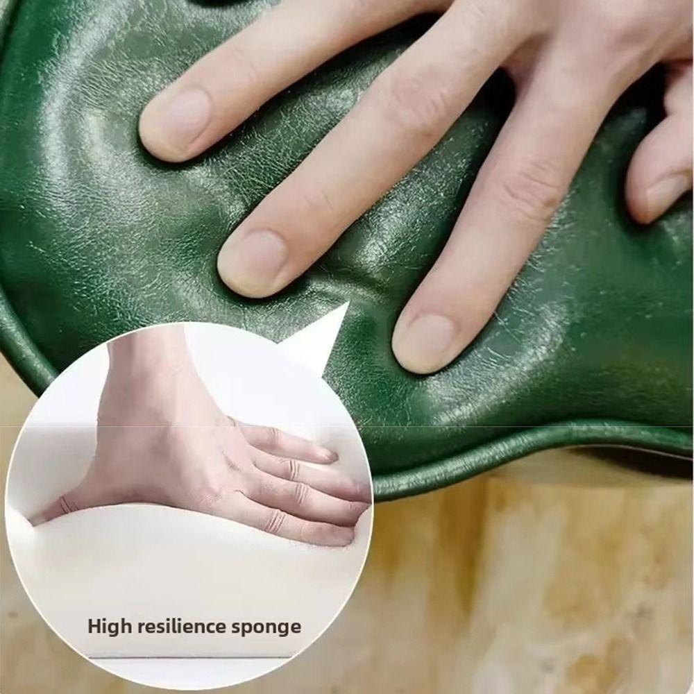 Нескользящий Низкий Сиденье Мягкий Стул для Смены Обуви Устойчивый Массив Дерева Маленькая Подставка для Ног Офис